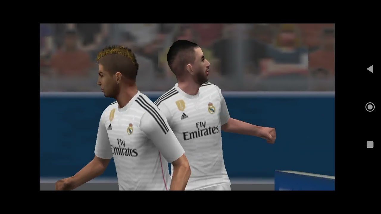 PES 2015. Real Madrid 2 - 1 Olympique de Lyon 