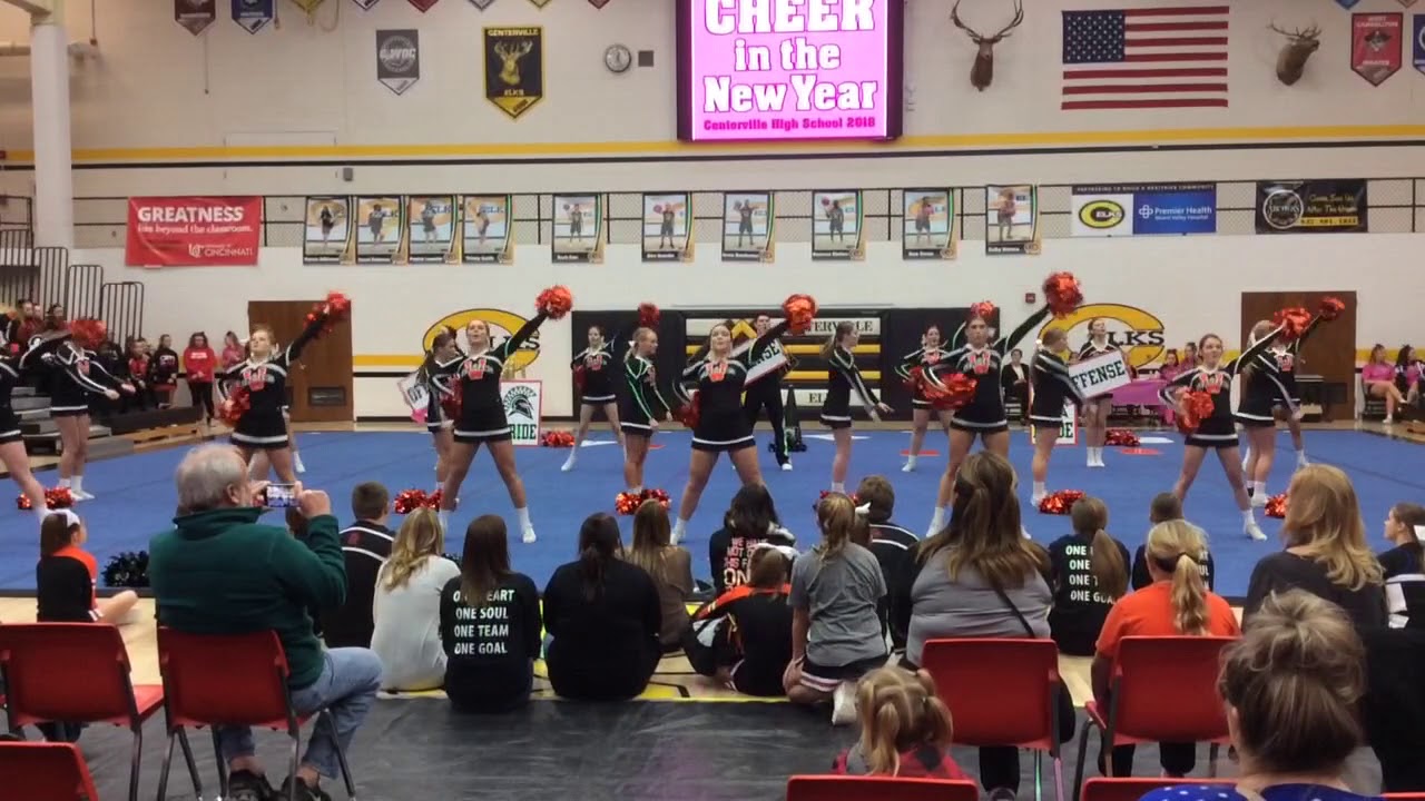 Waynesville High School Comp Cheer Gameday 1.14.2018 YouTube