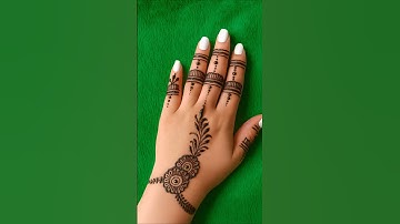 stylish backhand mehndi design#mehndi#henna#mehandidesigns#letestmehndi#shorts#mehandi#arts#trending