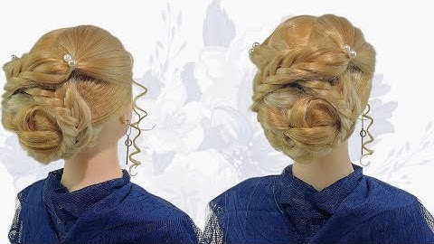 #0197. Kiểu Búi Tóc Bà Sui Sang Trọng #tườnguyên #ngọcuyênn #tếttóc #búitóc