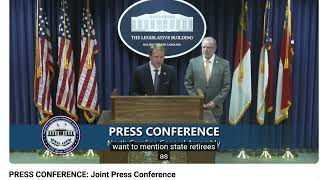 North Carolina General Assembly - Budget Agreement Press Conference -  May 12, 2026