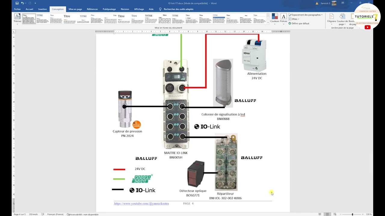 011 Configuration d’un répartiteur BNI005H (Tutoriel : IO-Link Balluff avec TIA PORTAL)