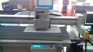 Laser Light Location Foam Forex Cutting System Flatbed Cutter Table Machine