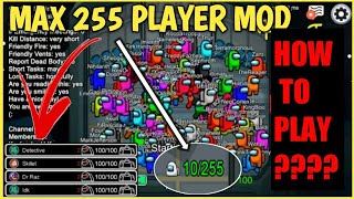 HOW TO PLAY AMONG US WITH 100 PLAYERS | HOW TO PLAY AMONG US WITH 99 IMPOSTERS | AMONG US MOD APK. screenshot 2