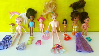 Hangi Kıyafet Hangi Bebeğin? Polly Pocket Barbie Elsa Anna Kıyafet Giydirme