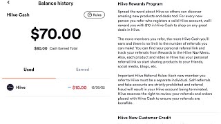 (BRAND NEW) EARN $70 INSTANTLY BEST METHOD! (Make Money Online 2023) Hive App screenshot 1