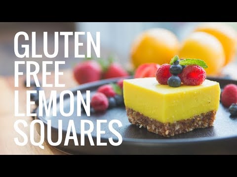 Gluten Free Lemon Squares