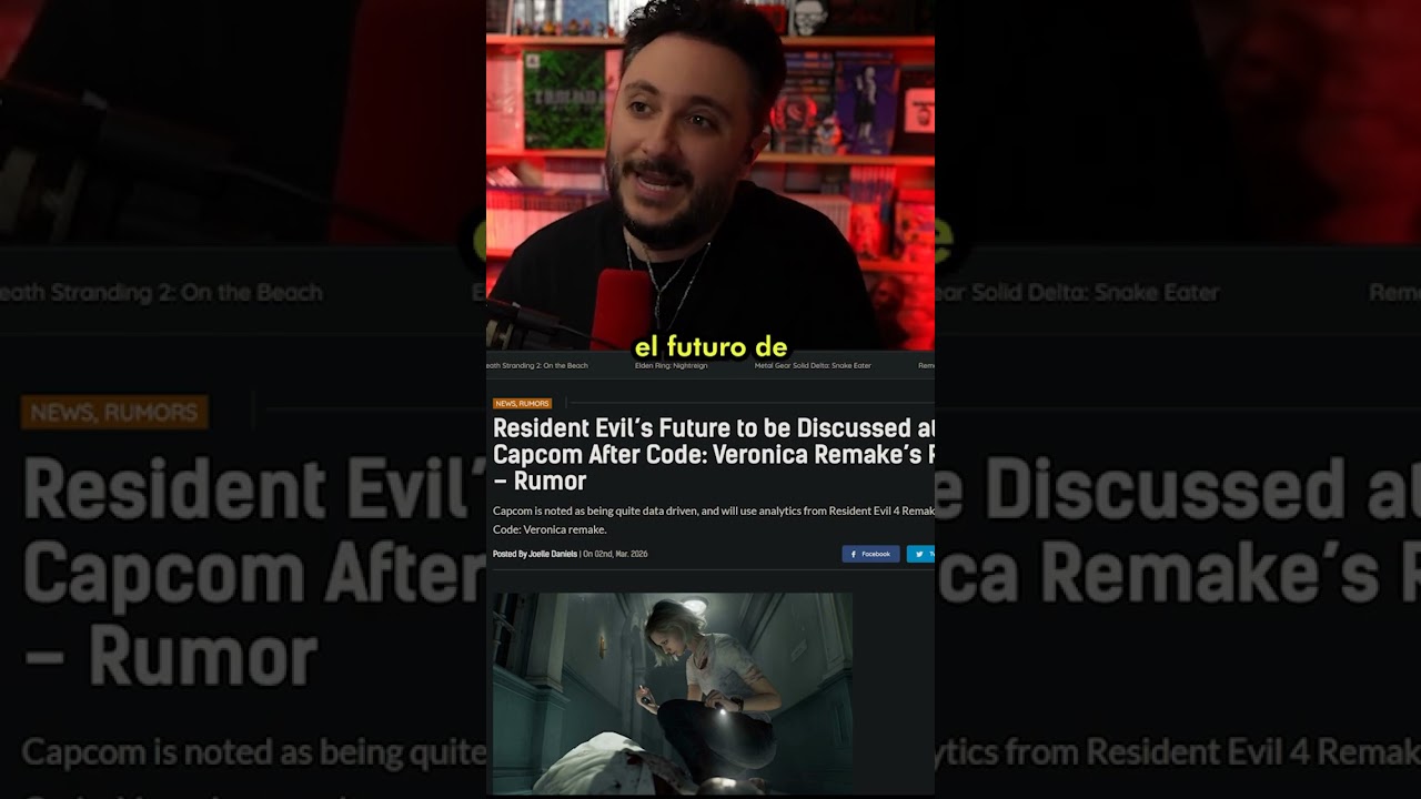 Capcom duda con el futuro de Resident Evil #capcom #residentevil #noticias #videojuegos #fypシ
