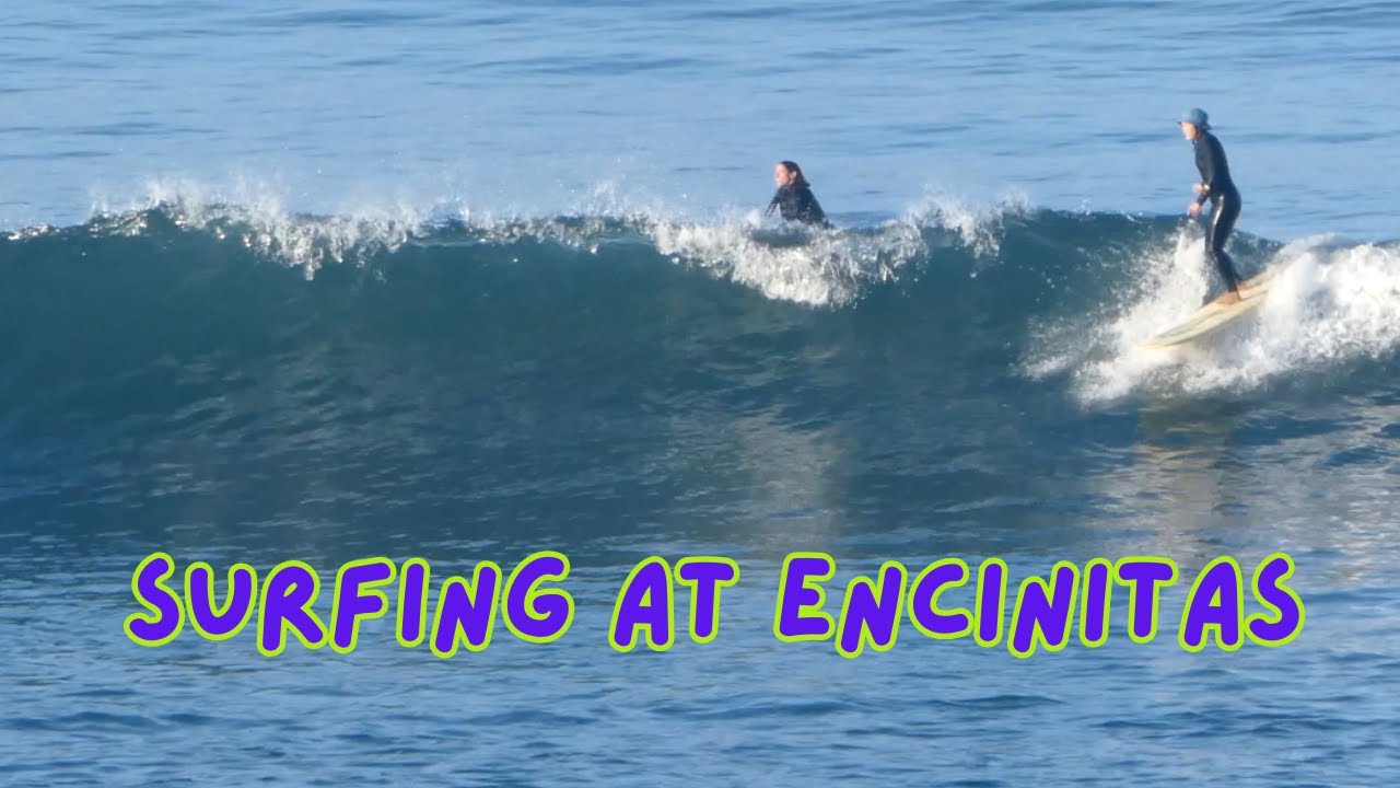 Surfing at Cardiff - Encinitas - California  [ Long Life ]