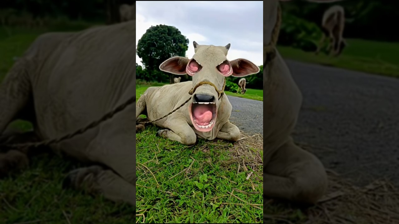 Cow video 🐄 😛😀