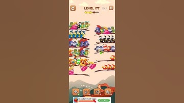 #bird #sort 2 #color #puzzle #level 177 #colour #gaming #viral #trending #shorts #solution #birdsort