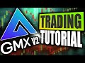 Gmx v2 trading tutorial  trade btc eth link and much more