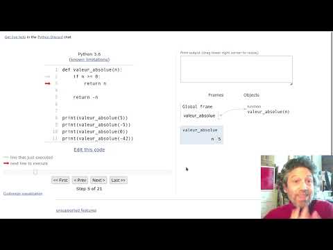 1ère NSI - Fonctions - Valeur absolue d'un nombre entier