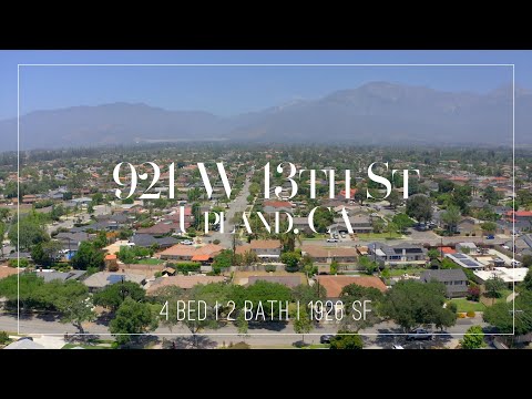 921 W 13th St., Upland, CA home video tour