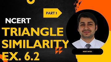 Similarity | NCERT Class 10 Maths Exercise 6.2 Solutions | Triangles Chapter 6 #meritmitra #class10