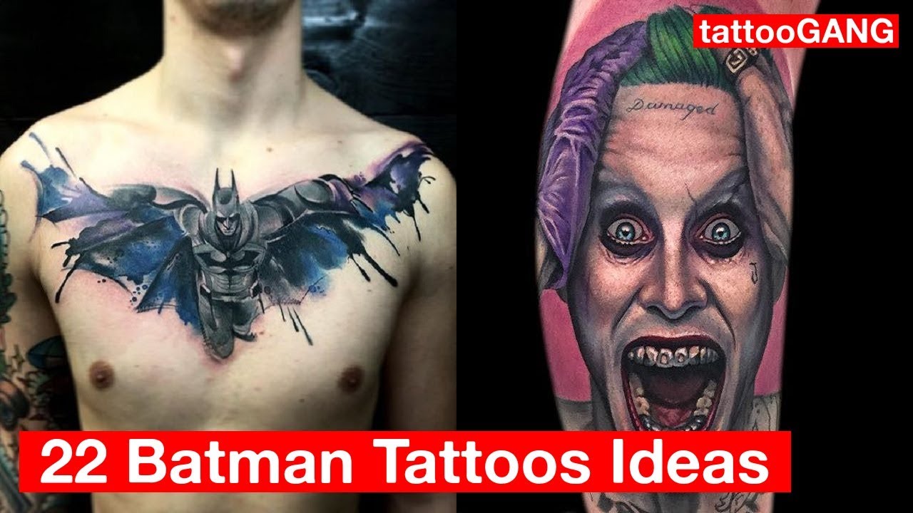 22 Batman Tattoos Ideas For Men & Women - YouTube