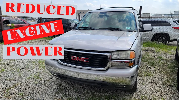2004 GMC YUKON P0120 P0220 P1516 REDUCED ENGINE POWER - DIAG AND EASY FIX