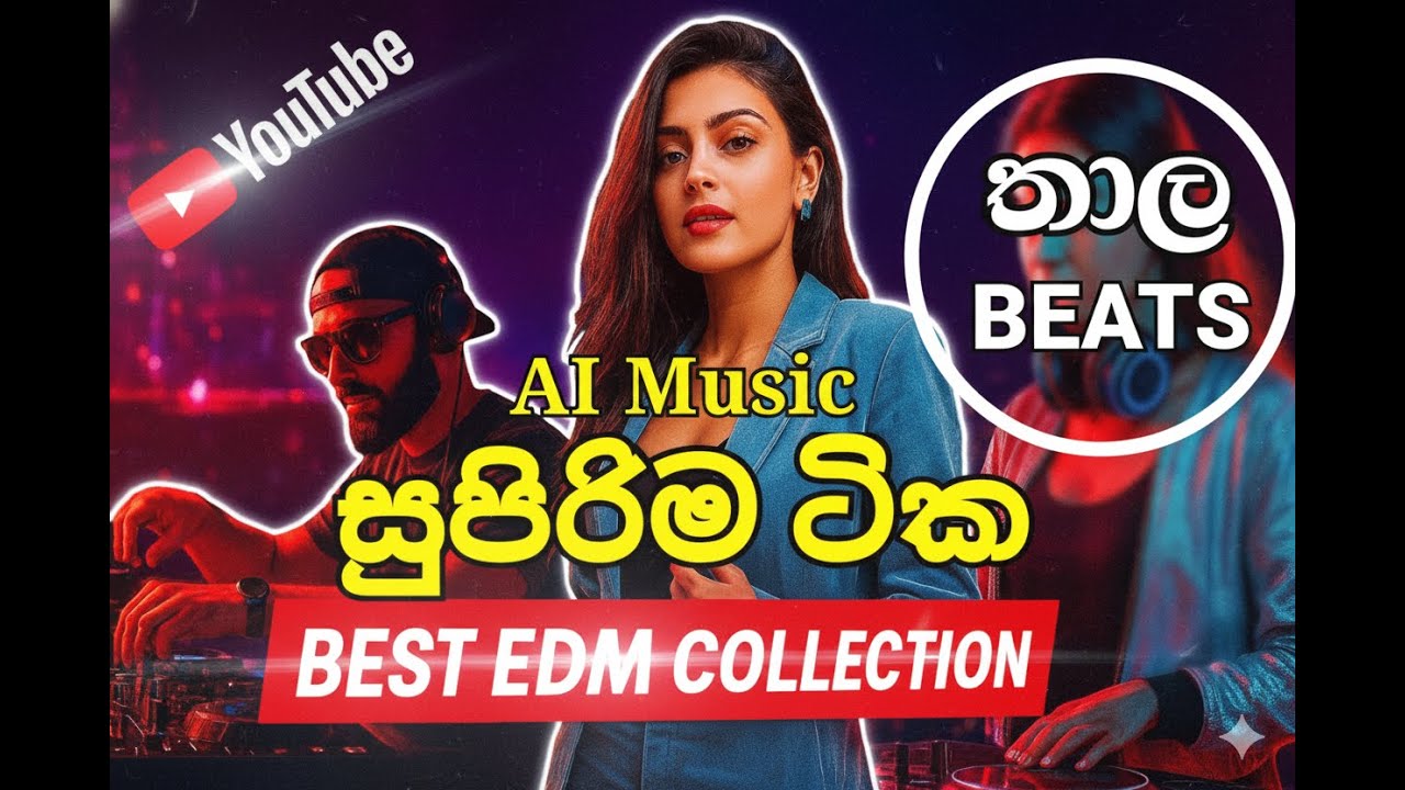 Top Sinhala EDM Mushup  & EDM Remixes | New Trending DJ Nonstop 2025