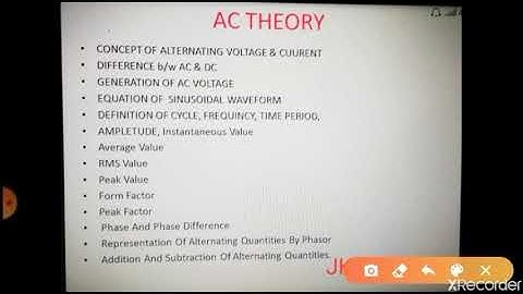 GENERATION OF ALTERNATING VOLTAGE & WAVEFORM OF AC VOLTAGE/ for all electrical & electronic student.