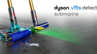Dyson V15s detect submarine unboxing