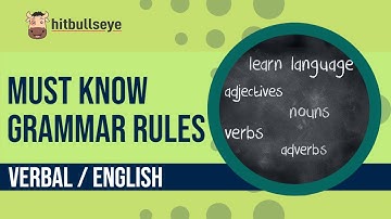 Must Know Grammar Rules (E-Lecture) CAT MAT XAT SNAP IIFT