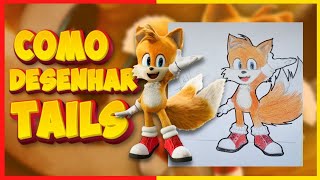 Como Desenhar o Tails de Sonic 2 - Passo a passo 