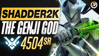 BEST OF SHADDER2K - INSANE GENJI GOD | Overwatch Shadder2k Montage