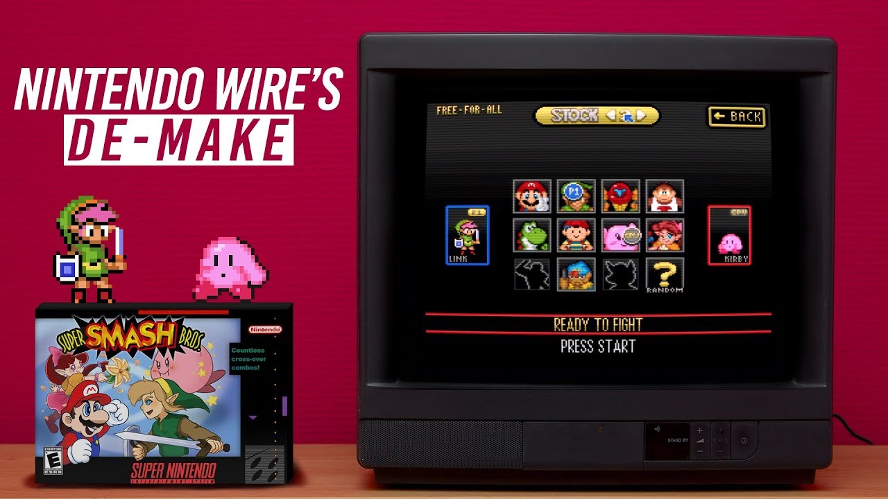 Super Smash Bros. | Super Nintendo De-Make - Youtube