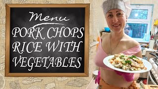 Delicious Recipe Pork Chops Pork Chops Recipe Rice With Vegetables Mila Naturist Inf