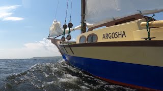 Путешествие по Волге от Саратова до Камышина на парусной яхте АРГОША | Трейлер фильма