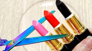 Pink vs Black - Mixing Makeup Eyeshadow Into Slime!Satisfying | Moon Slime