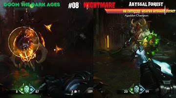 Doom The Dark Ages Nightmare Difficulty Part 8 Abyssal Forest