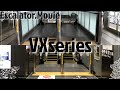 【3階まで続く】富山駅の新幹線ホームの日立エスカレーター