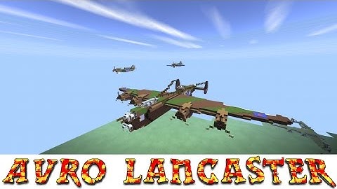 minecraft avro lancaster tutorial