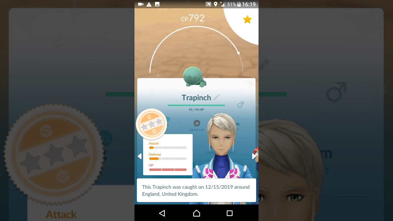 Shiny Trapinch evolution, pokemon go (community day move)