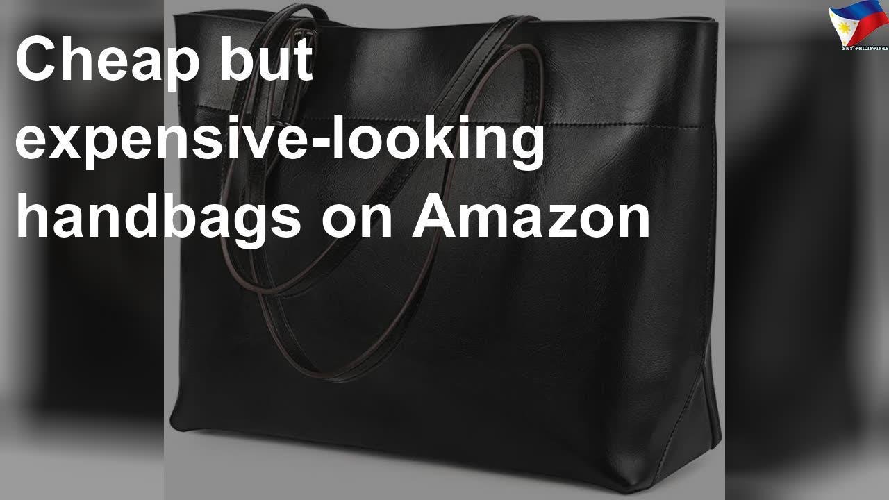 Cheap but expensivelooking handbags on Amazon YouTube