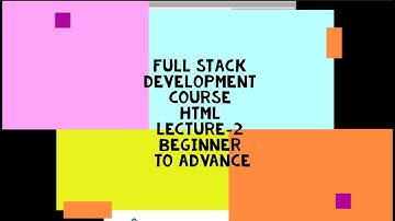 HTML Tutorial  | Complete HTML Course For Beginners to Advanced Part-2