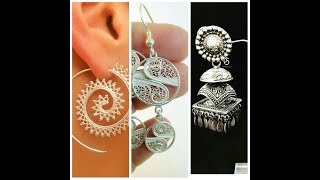 Silver Earrings Designs collection