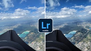 Adobe Lightroom Mobile Edit - Paragliding Muggensturm