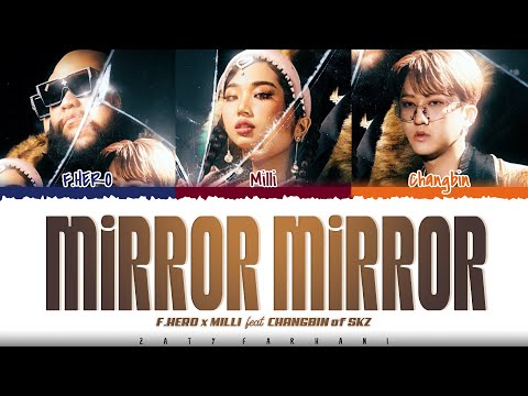 F.HERO x MILLI Ft. Changbin of Stray Kids  - 'Mirror Mirror' Lyrics [Color Coded_Thai_Han_Rom_Eng]