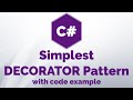 Simplest Decorator Design Pattern in C#