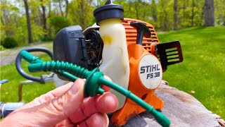 Stihl FS38 Fuel Line Replacement | Grass Trimmer Repair