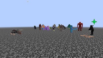 SCP-682 (SCP Origin) vs World of bosses  Minecraft  Mob Battle