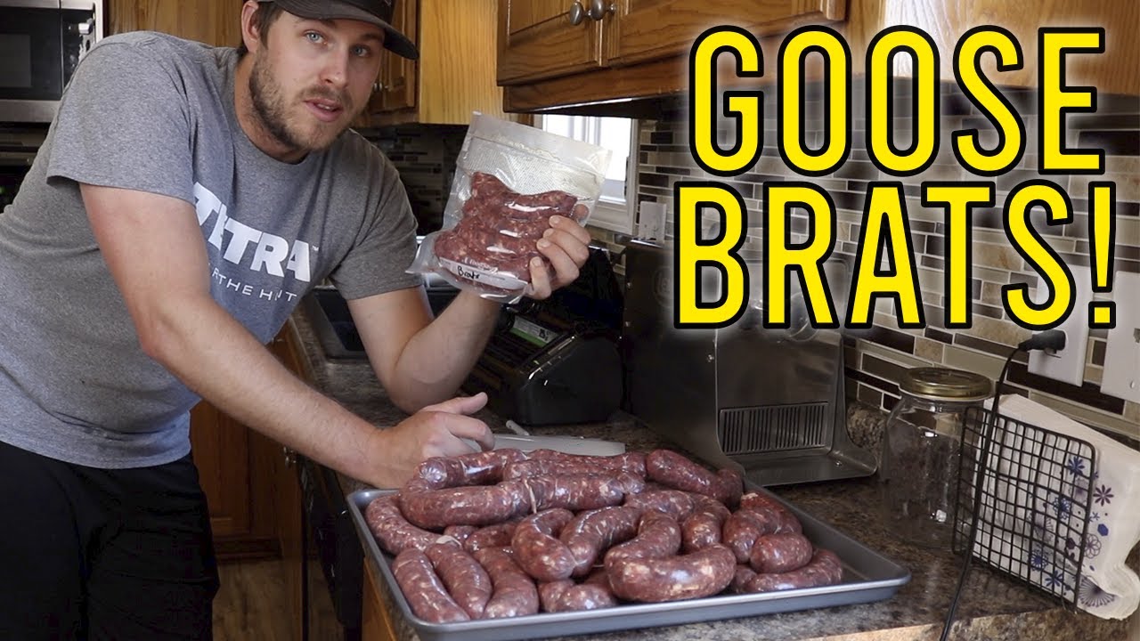 GOOSE BRATS Bring Your Wild Game To A Cookout! YouTube