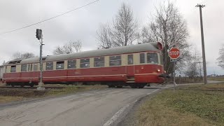 Železniční přejezd (výstr. kříže) Herálec - 19.12.2021