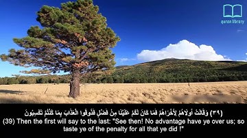 سورة الأعراف - ياسر الدوسري - مترجم | Surah Al A'raaf - Yasser Aldosari - English subtitles