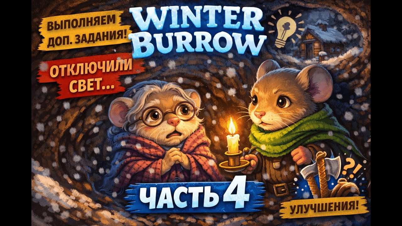 ❄️ Winter Burrow | Прохождение — Часть 4 ❄️