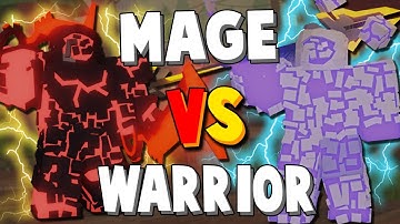 MAX MAGE VS WARRIOR SETS FROM ORBITAL OUTPOST IN DUNGEON QUEST!! (Roblox)