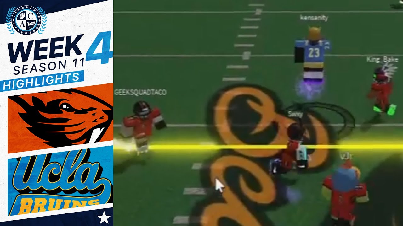UCLA vs. Oregon State Week Four Game Highlights ACFL S11 YouTube