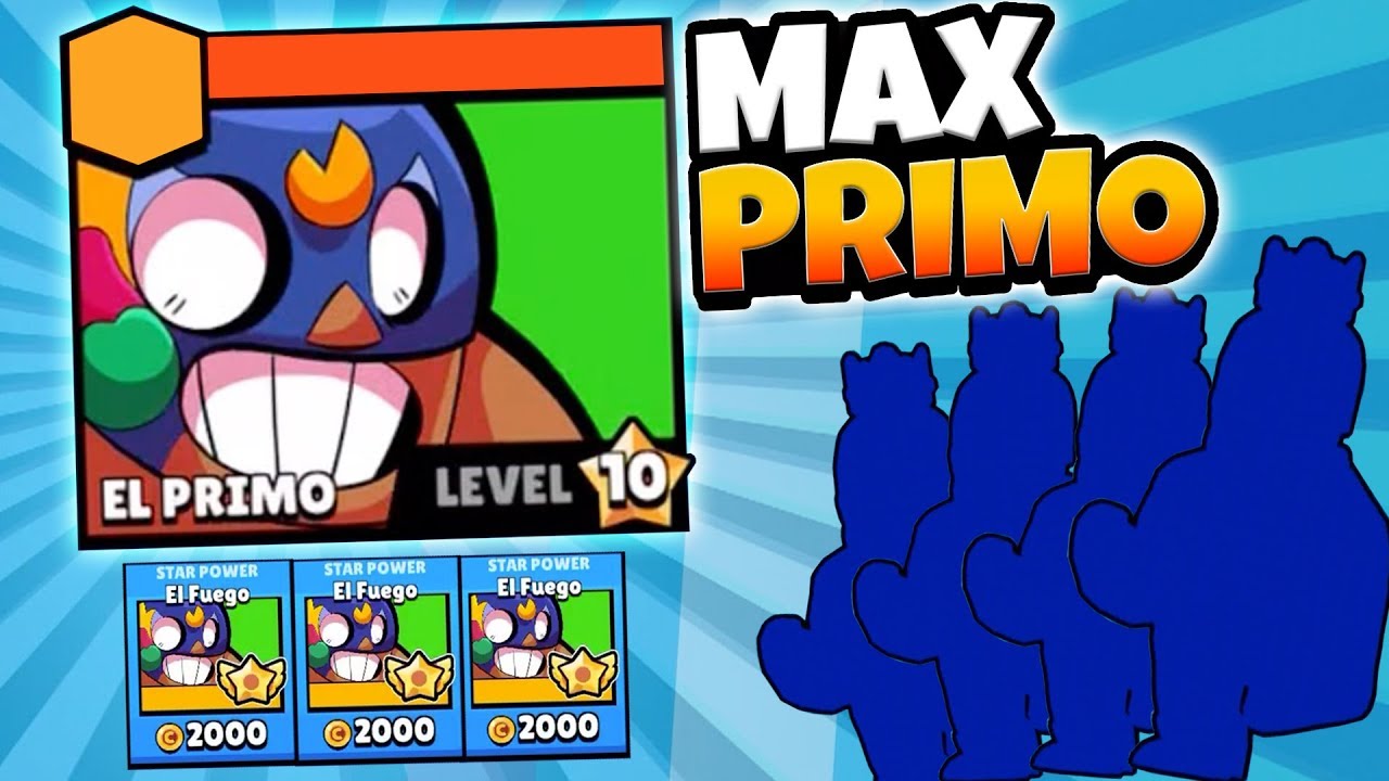 Coolest New Skin Unlocked Maxing El Primo Brawl Stars Max Level 10 El Primo Youtube - level max skin brawl.star